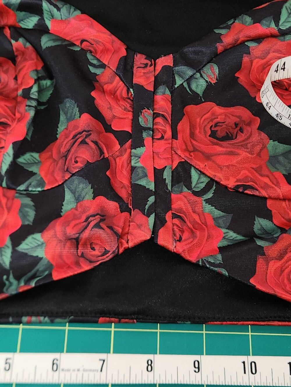 Rebel Love Clothing Elle Rebel Gothic Rose Wench Pirate Crop Top Corset XL - Picture 5 of 5